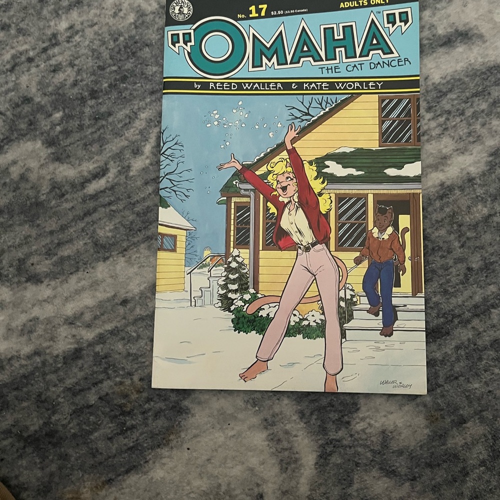 Omaha The Cat Dancer Comic Book ADULTS ONLY